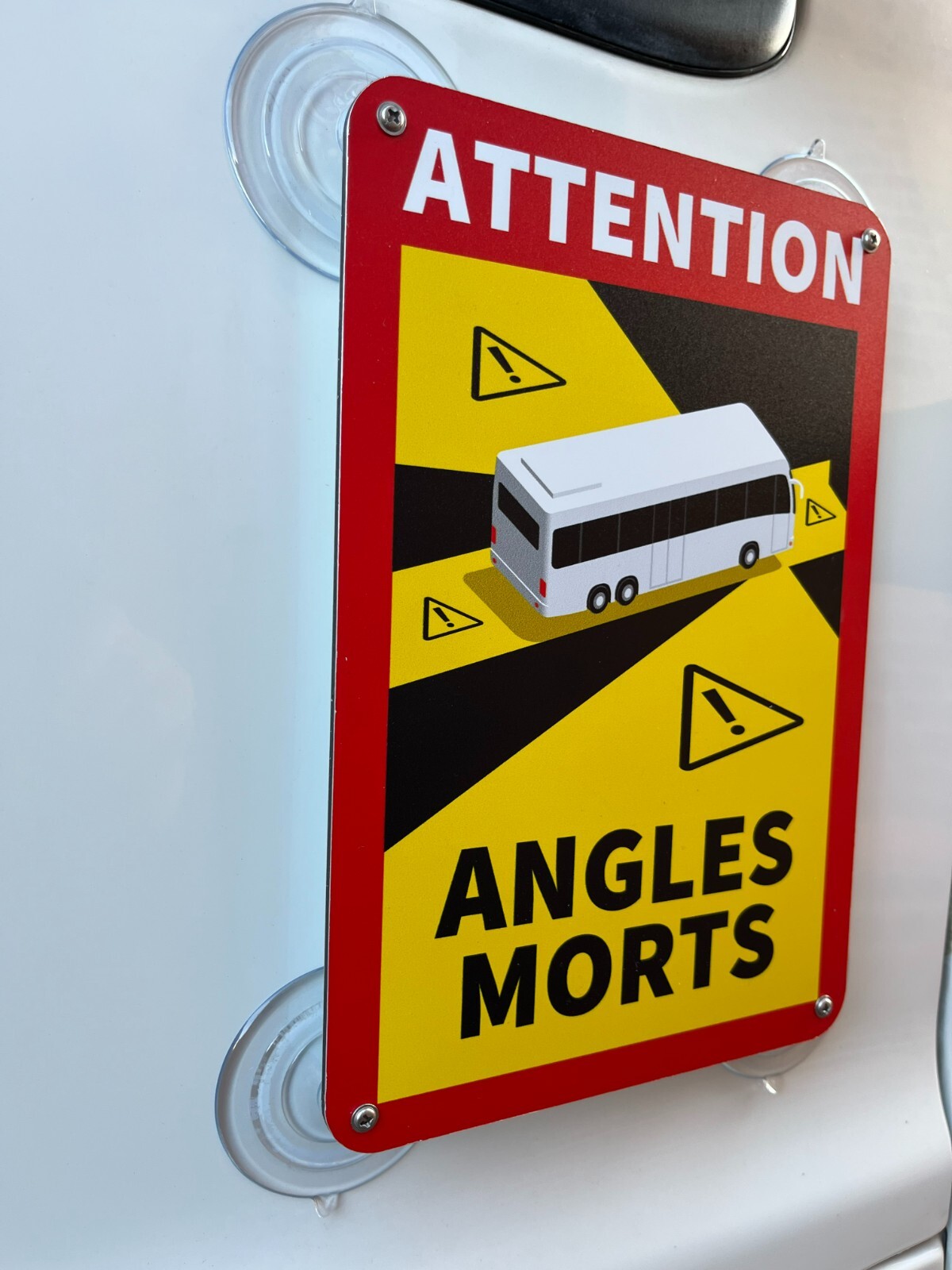 Angles Morts Suction Cup Removable Top Quality Signs Motorhome RV A Class