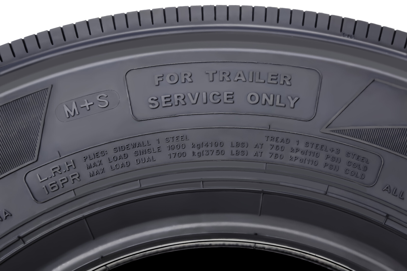 2 GREMAX ST235/80R16 All Steel Radial Trailer Tire 16-ply 130/126M 235 80 16 LRH