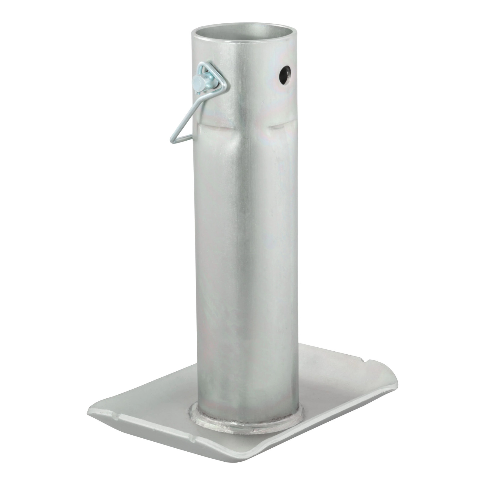 Curt Pin-On Trailer Jack Foot (Fits 2″ Tube, 2,000 lbs, 8-1/2″ Height, Packaged)