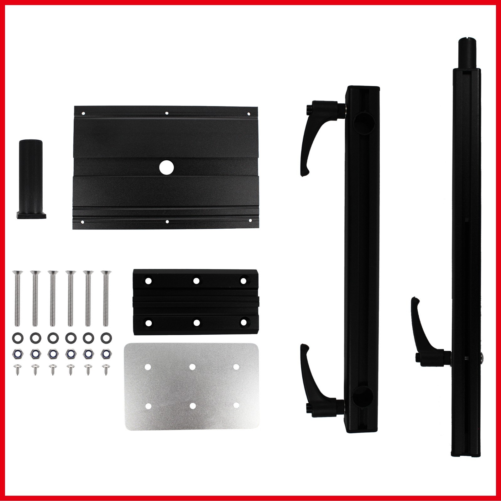 Heavy-Duty Adjustable Swiveling Table Leg System for Camper RV Boat, Load 220Lbs