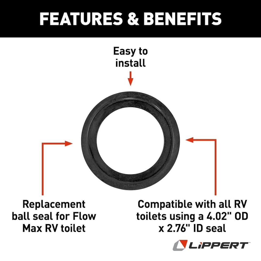 Lippert 2023038024 Flow Max ™ TOILET COMPONENTS RV