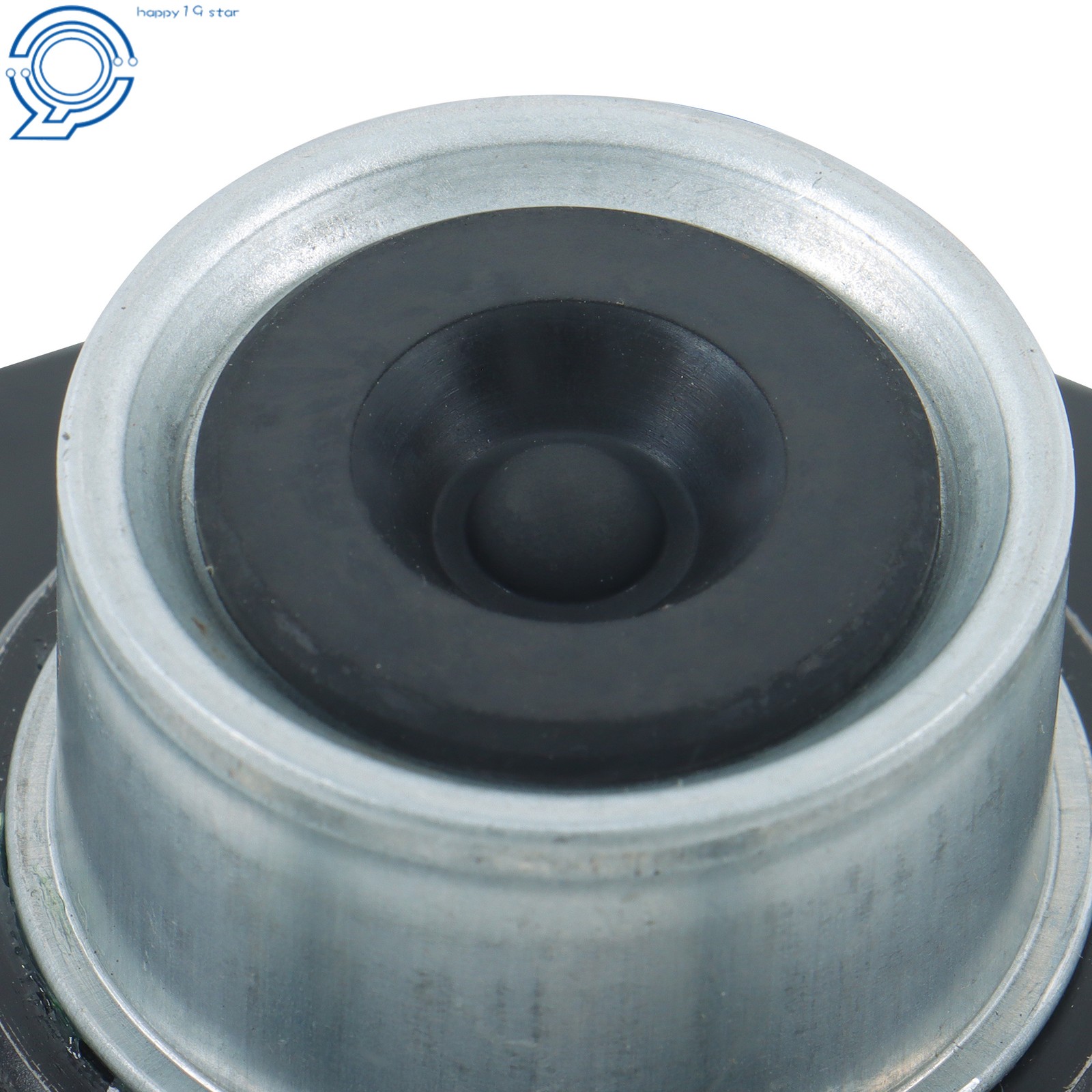 For 3500 lbs Axle 5 on 4.5′ Trailer Hub Kit Round #84 Spindle W/ Bearing Kit
