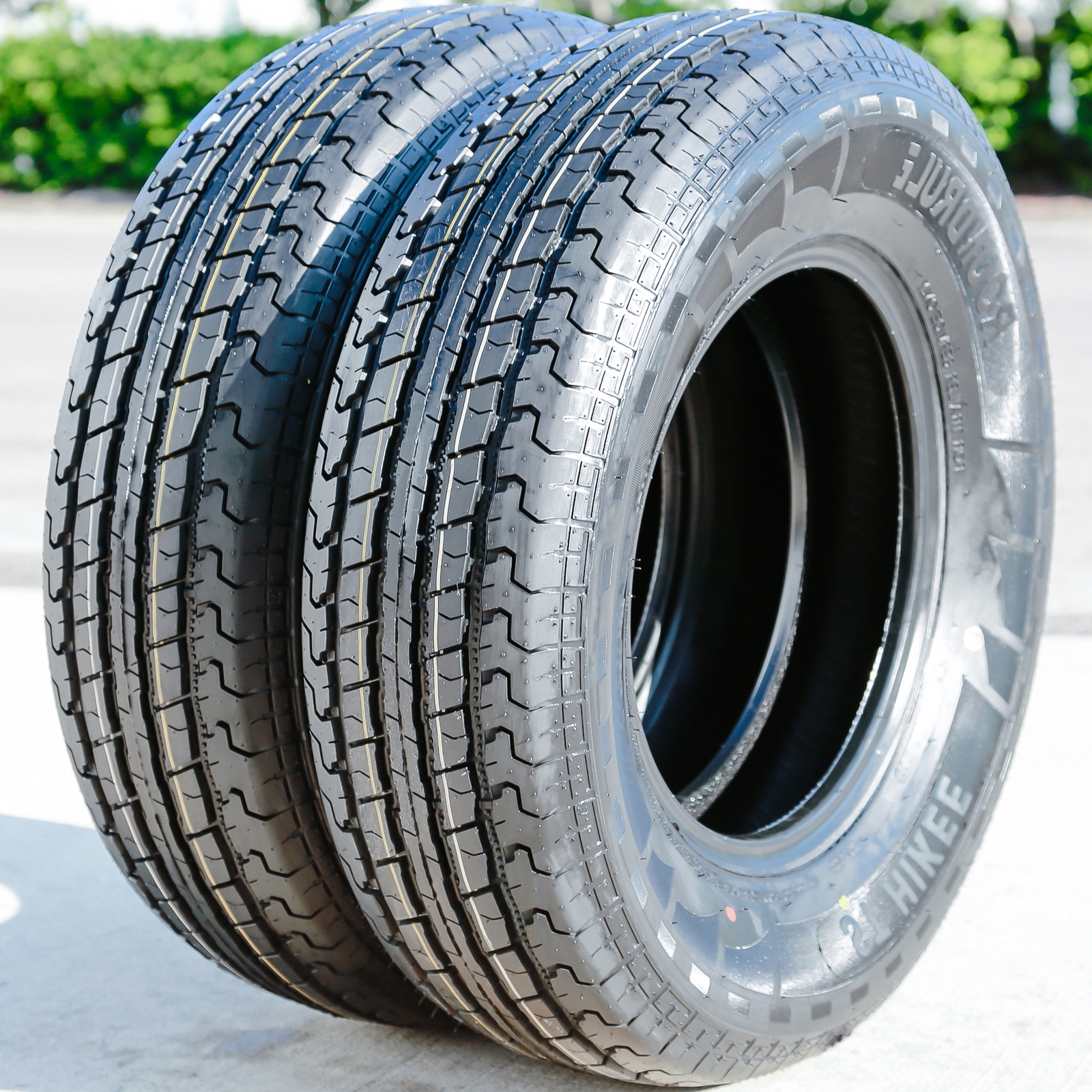 2 Tires 215/75R14 Roundrule ST Hikee Semi-Steel Trailer Load D 8 Ply