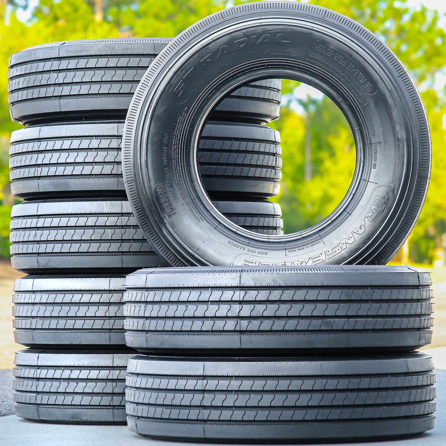 4 Tires Transeagle ST Radial Semi-Steel ST 205/90R15 Load E 10 Ply Trailer