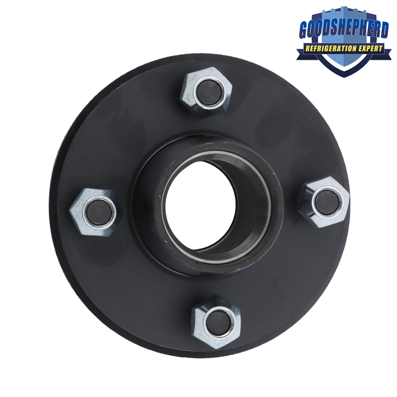 4 Lug 4 on 4″ Bolt Boat Trailer Hub Kit For 2000lb 1-1/16″ Straight Spindle Axle