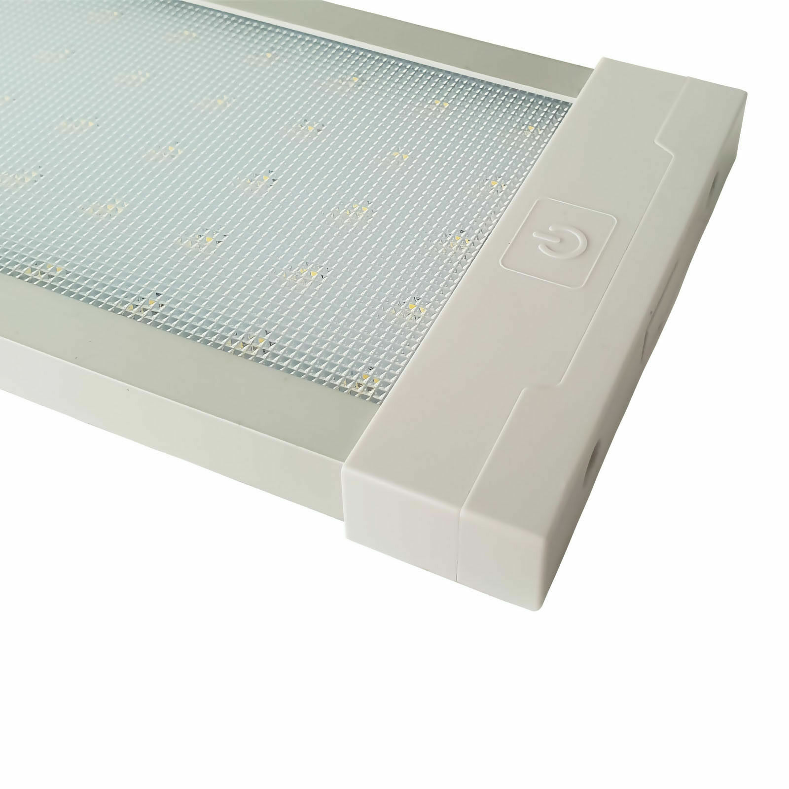 LED 12V 24V Ceiling Panel Light Switched Warm White Lamp Caravan Motorhome Boat