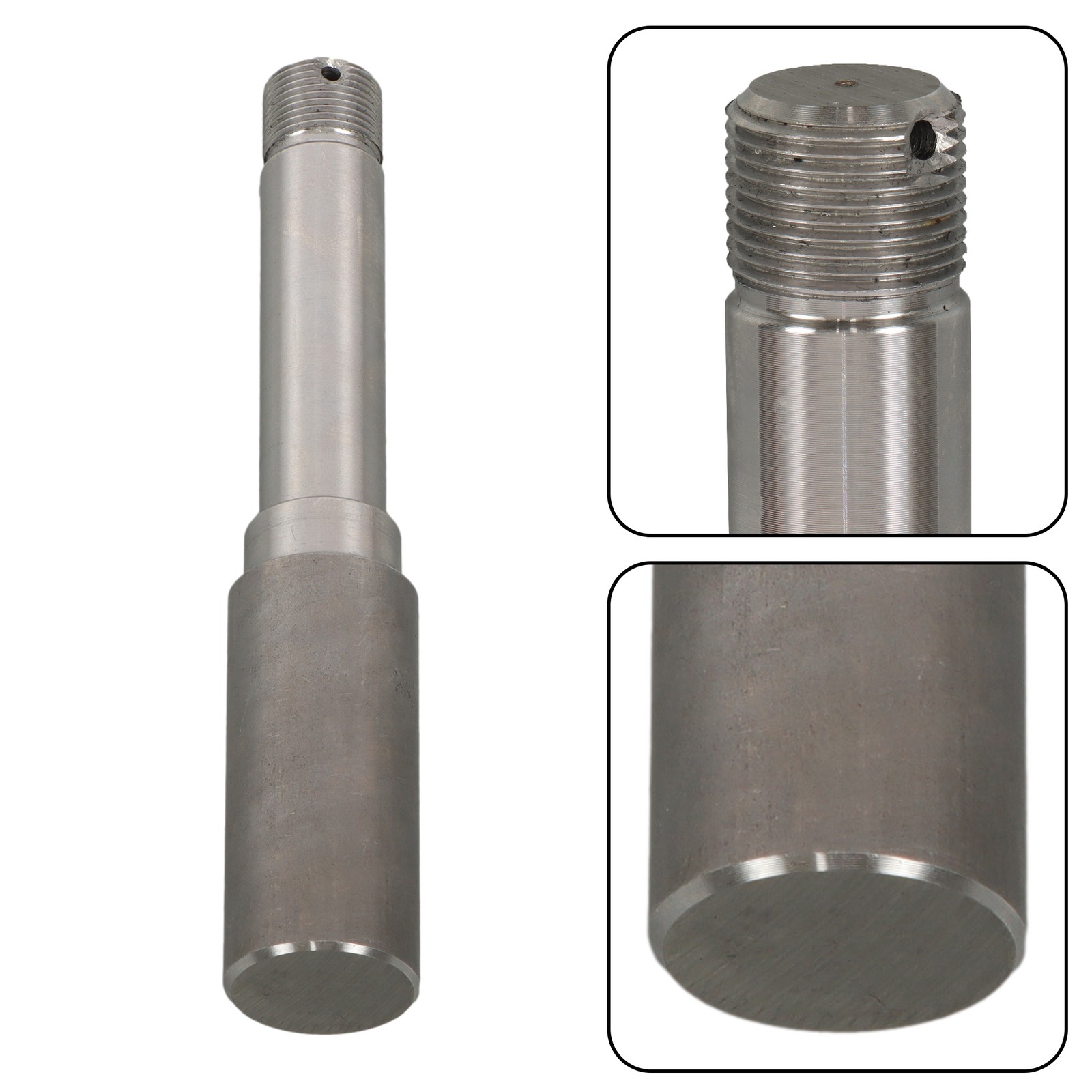 2PC Round BT8 Trailer Spindle 1.25″ Shank 1,000 lbs. Capacity For 2000lb axles