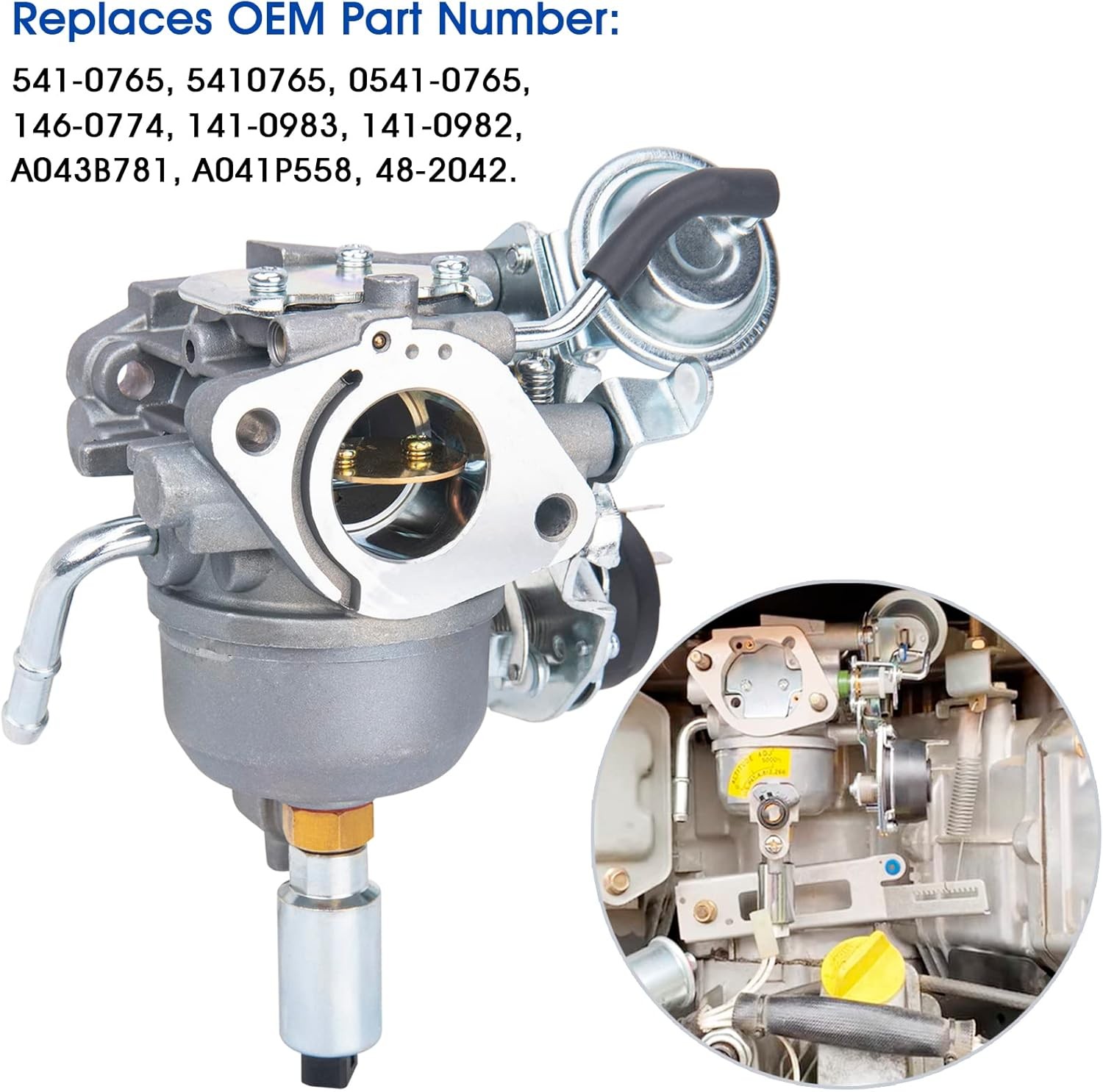Carburetor Grand Marquis 5500 541-0765 For Onan HGJHGJAA HGJAB Gold generator