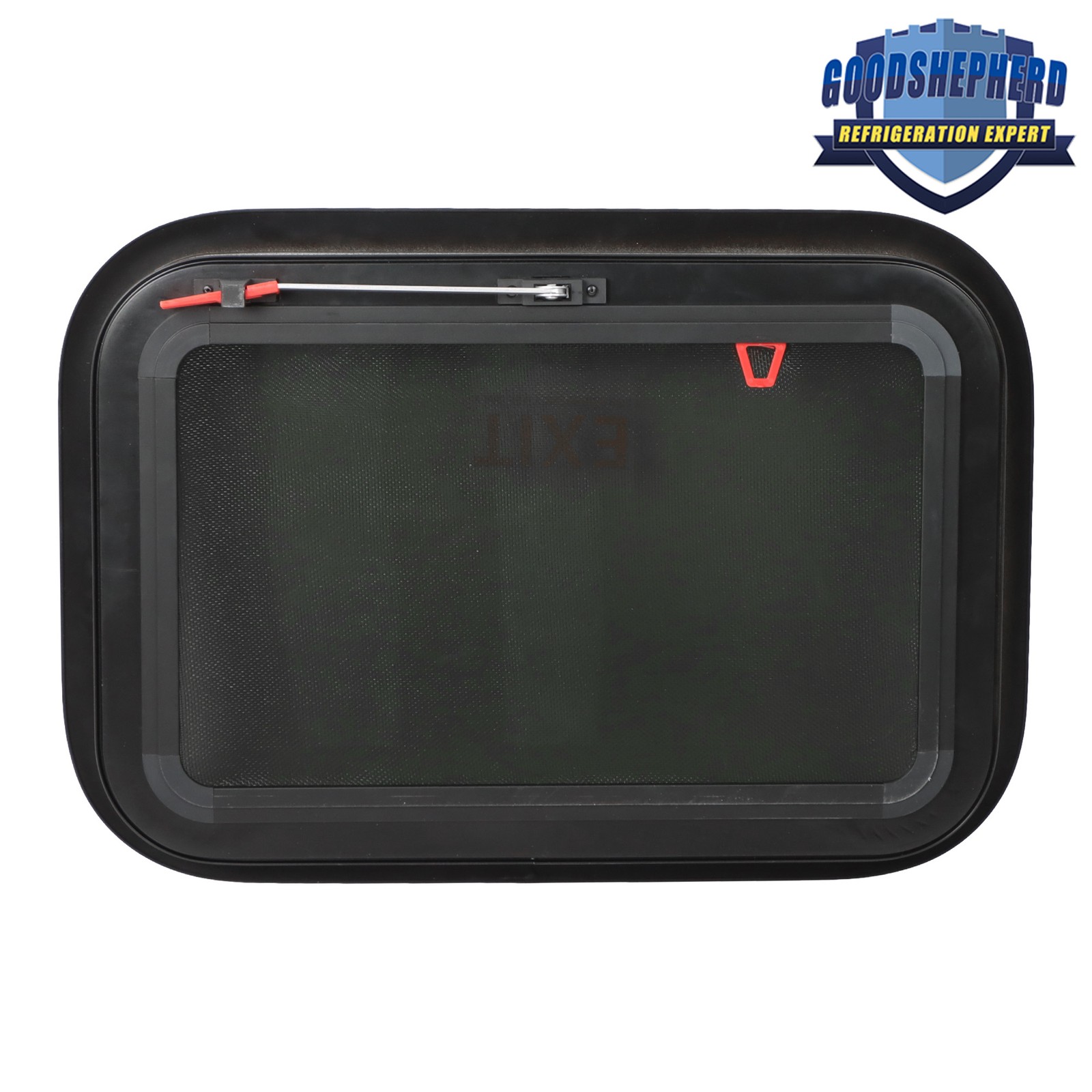 RV Exit Window Emergency Push Out Window w/Net Screen w/Trim Ring 22’W x 15’H