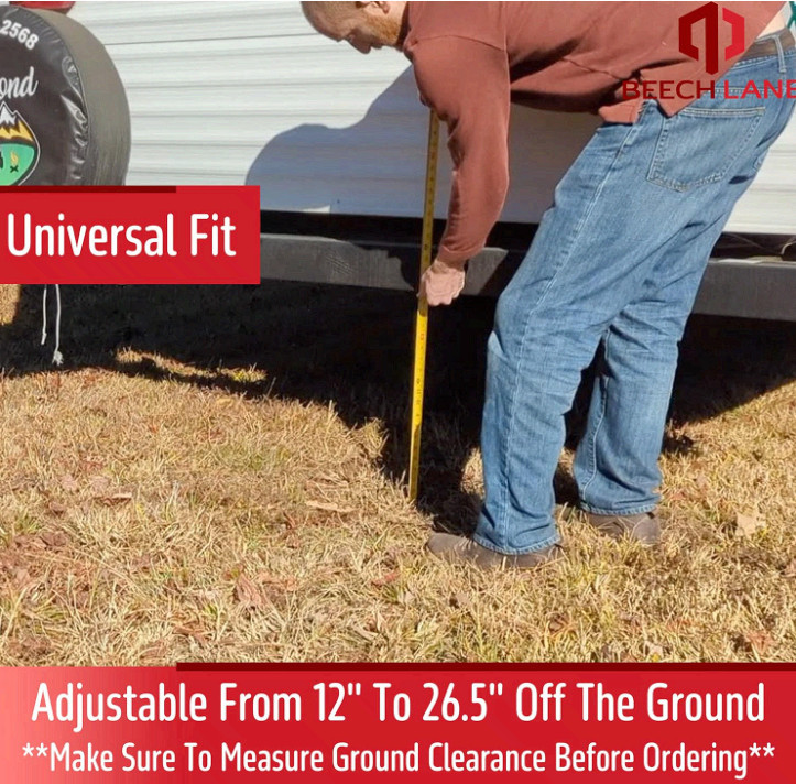 Universal RV Stabilizer, Reduces Wobble, Foldable, 12″-26.5″ Adjustable (1 Pack)