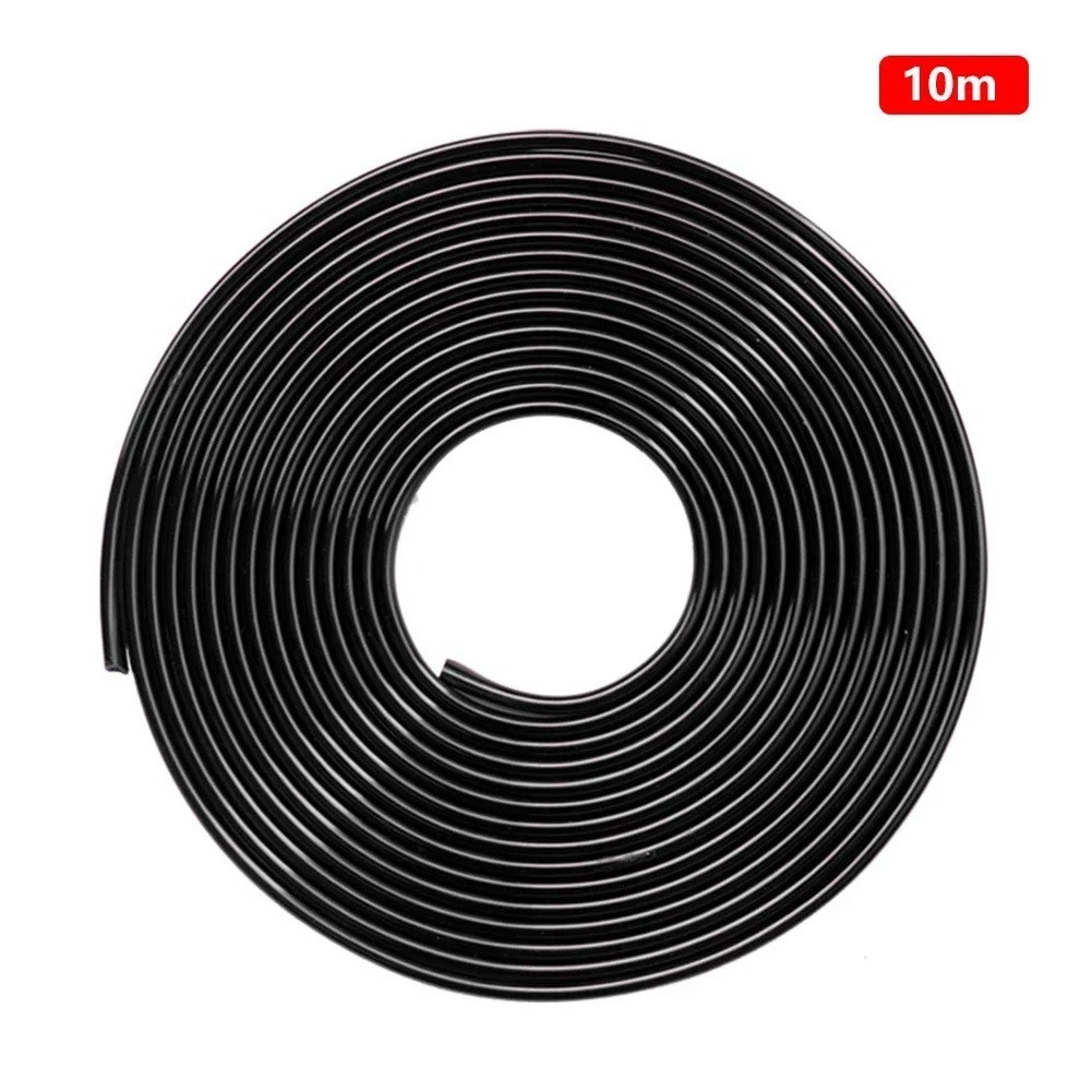 Chrome Car Door Edge Protector Strip 2-10M Anti Collision Trim Scratch Guard
