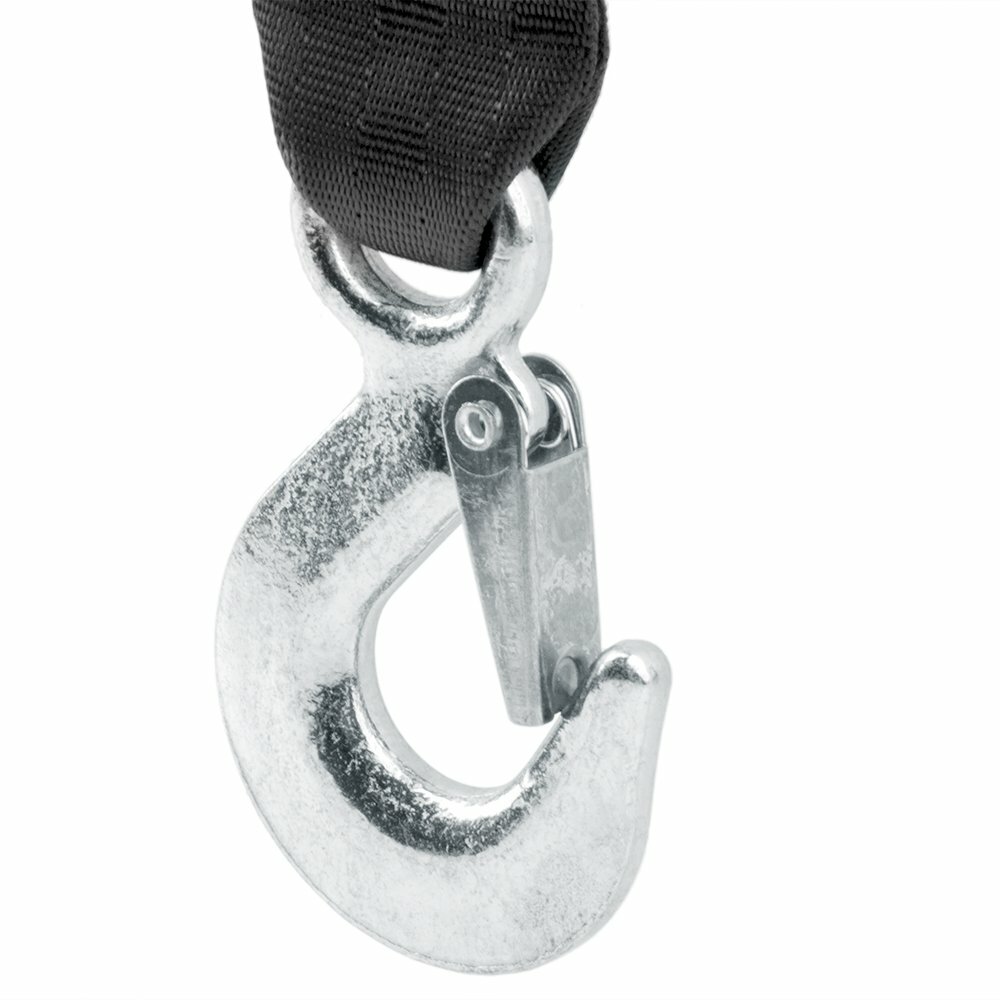 DELUXE BOAT TRAILER REPLACEMENT WINCH STRAP 10000 lbs 2″x20′ SNAP HOOK QUICK