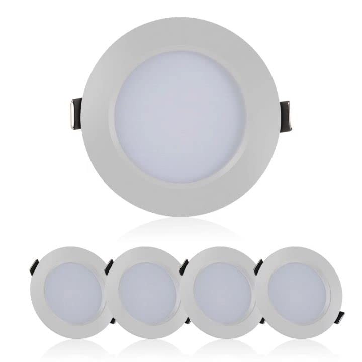 4 PCS 12V24V RV Boat Recessed Ceiling LED Down Light Aluminum Interior