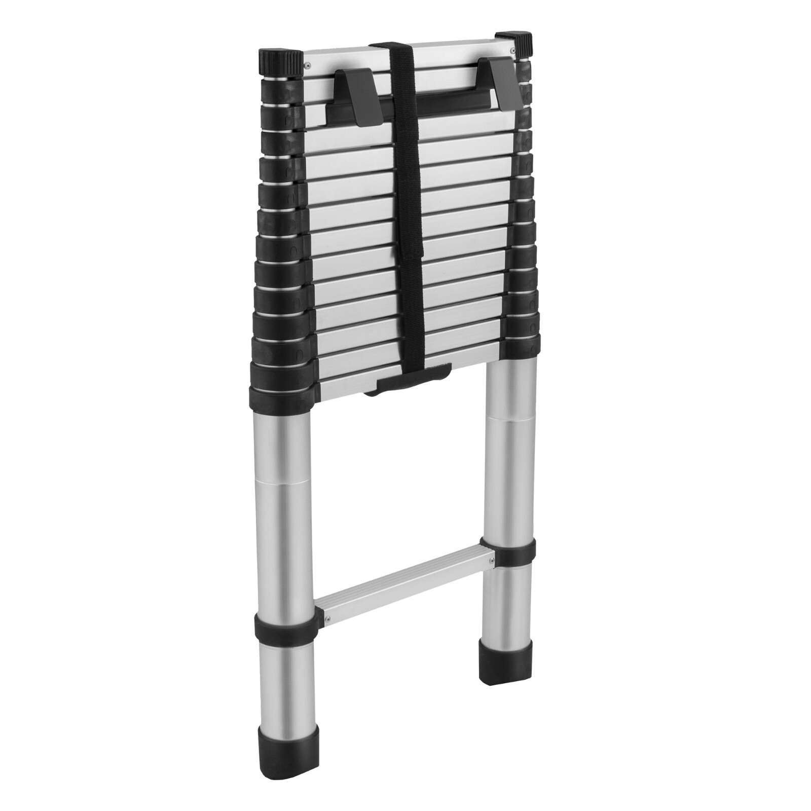 RecPro 14.5′ Telescoping Ladder with Bracket | 15 Steps | 330 lb Capacity