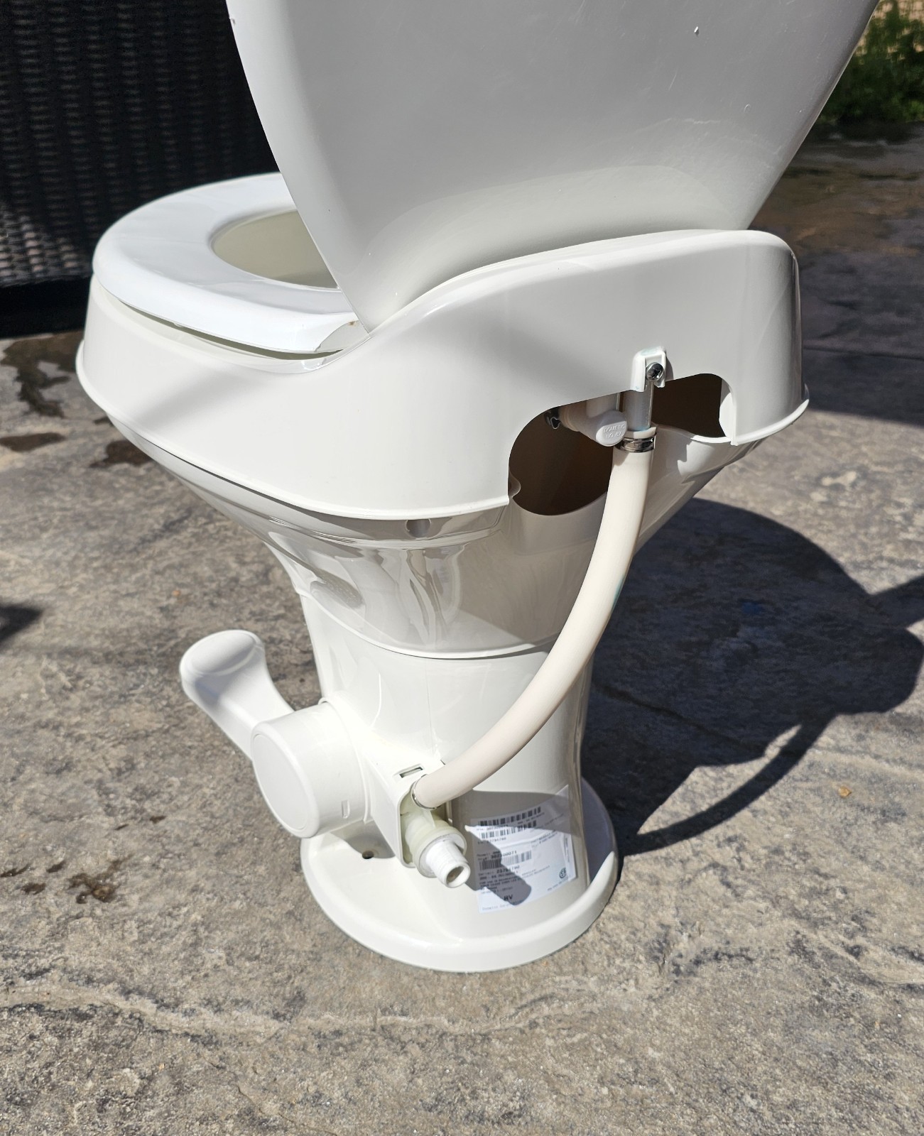 Dometic 300 Series Standard Height RV Toilet, White, Used