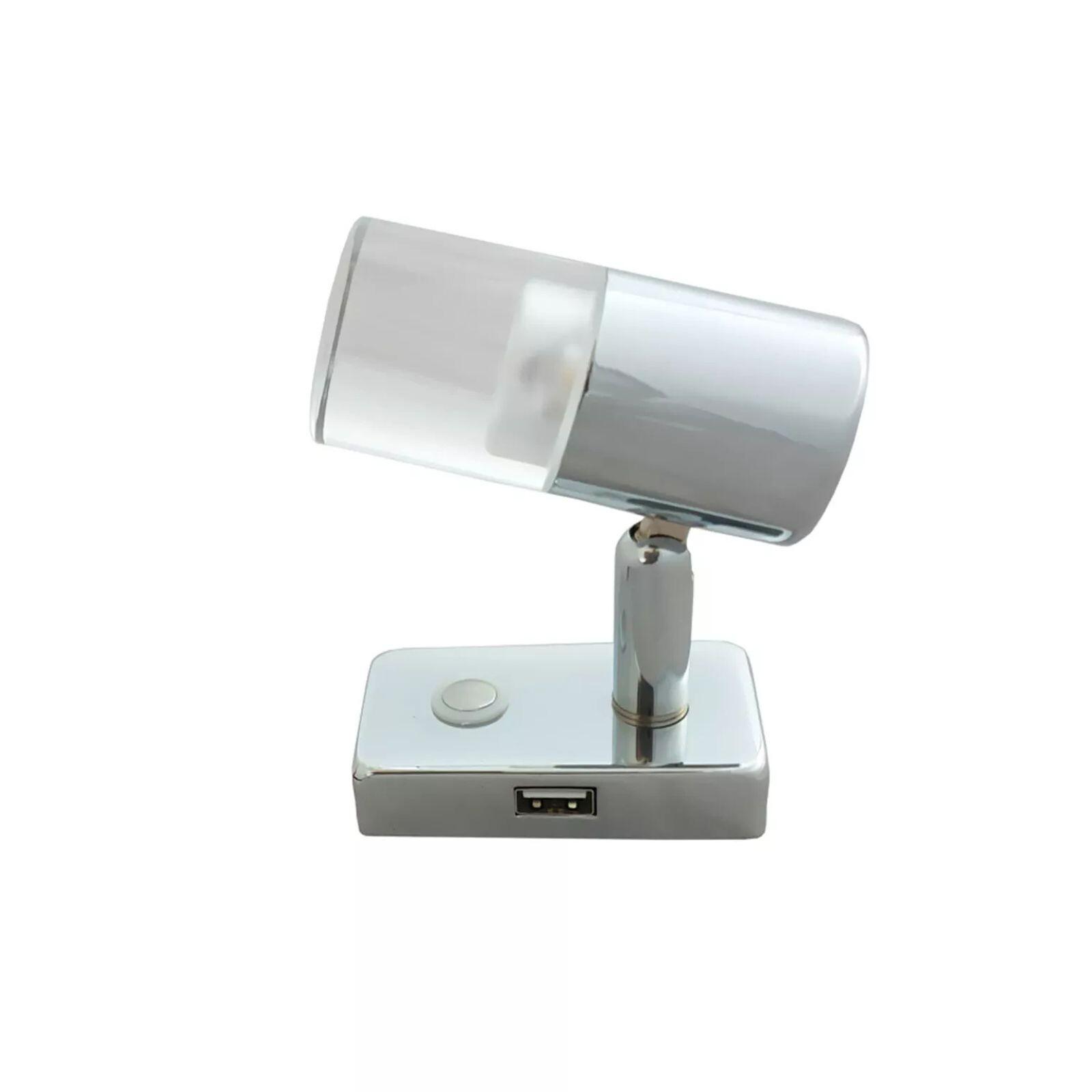 LED Reading Light 12V 24V Spotlight Day Night Touch Switch USB Caravan Boat Lamp