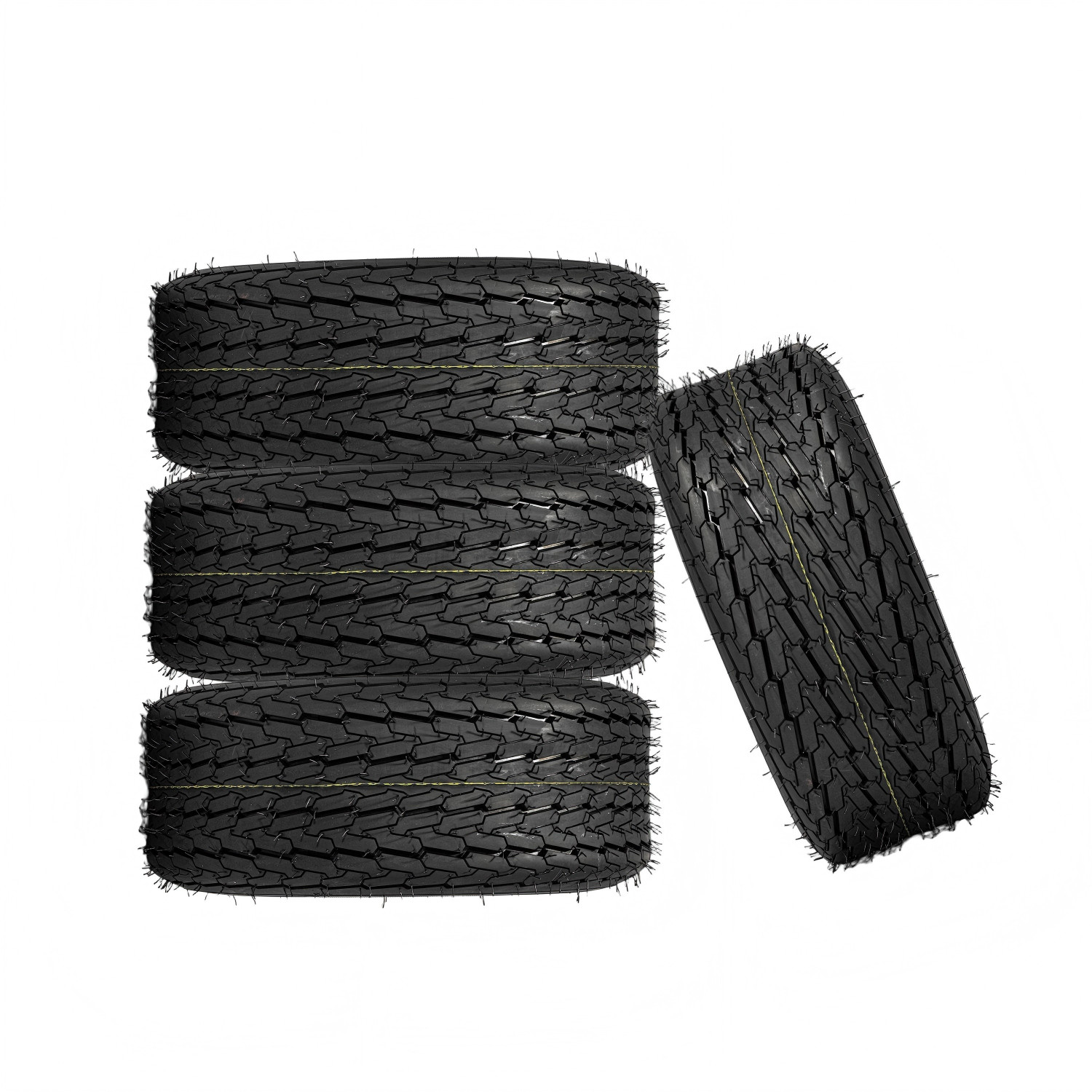 4 Tires 20.5×8-10 Trailer Tires 20.5×8.0-10 6PR Boat Trailer Tires 20.5x8x10