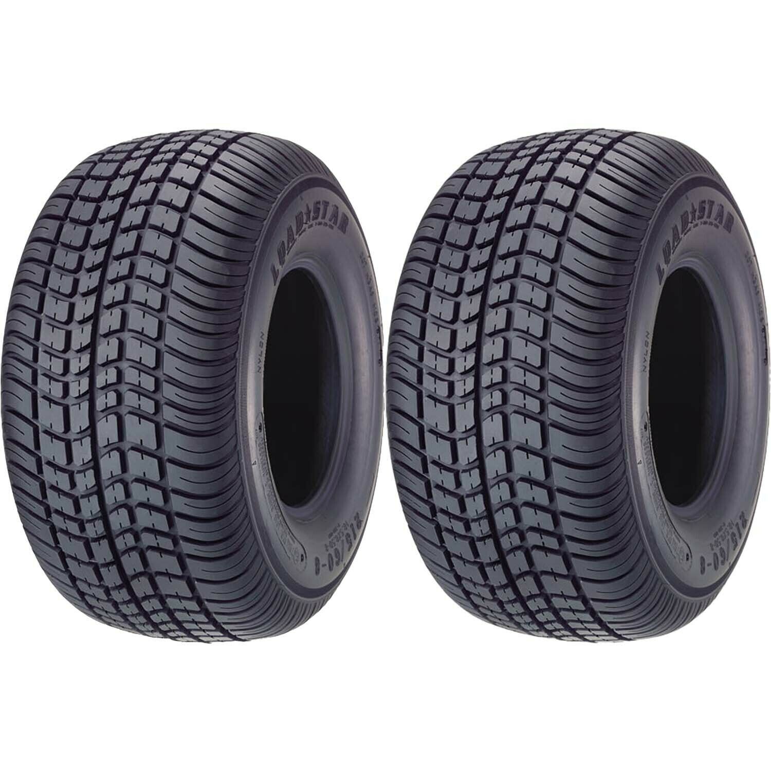Kenda Loadstar K399 Trailer Tire LRC 6Ply 215/60-8 (18.5×8.5-8) Pack of 2