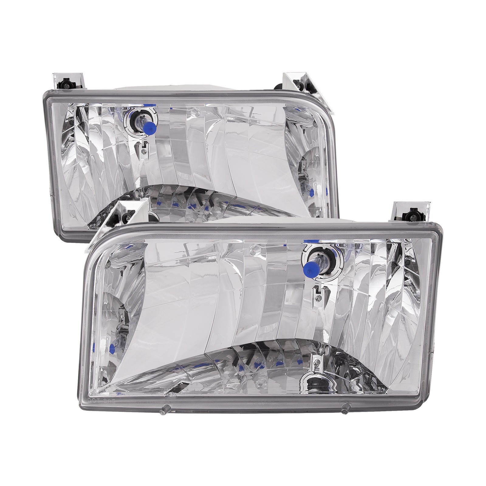 Left and Right Headlights Pair Fits Tiffin Allegro Bay 2001-2003 Motorhome RV