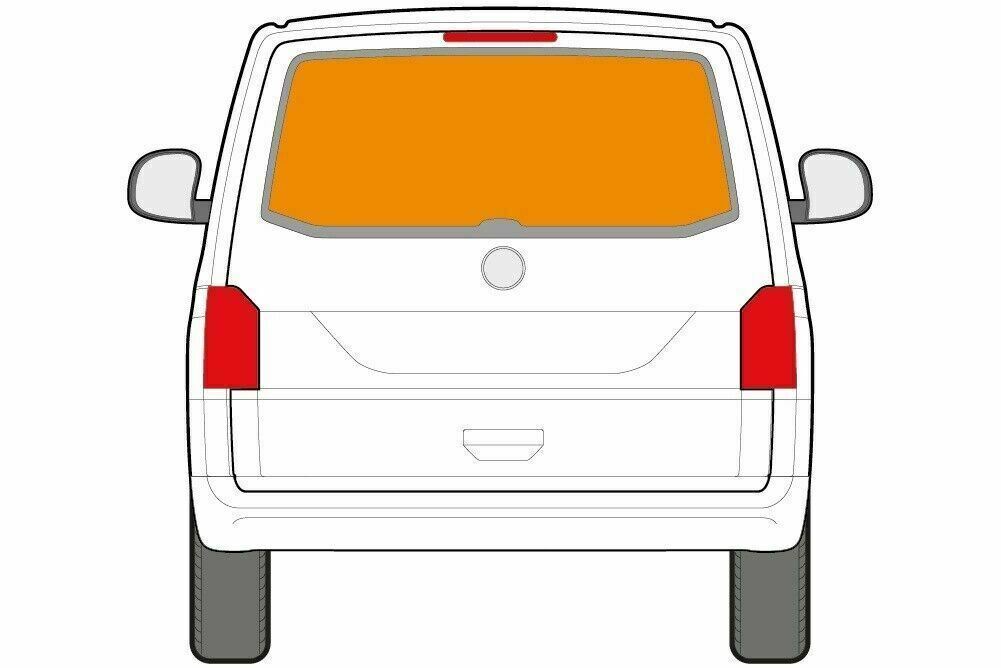 Just Kampers Tailgate Thermal Thermo Blind Silver Screen For VW T6 Transporter
