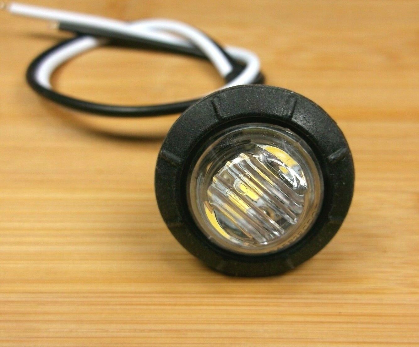 BBT 12 volt Waterproof Push-In White LED RV Courtesy Light
