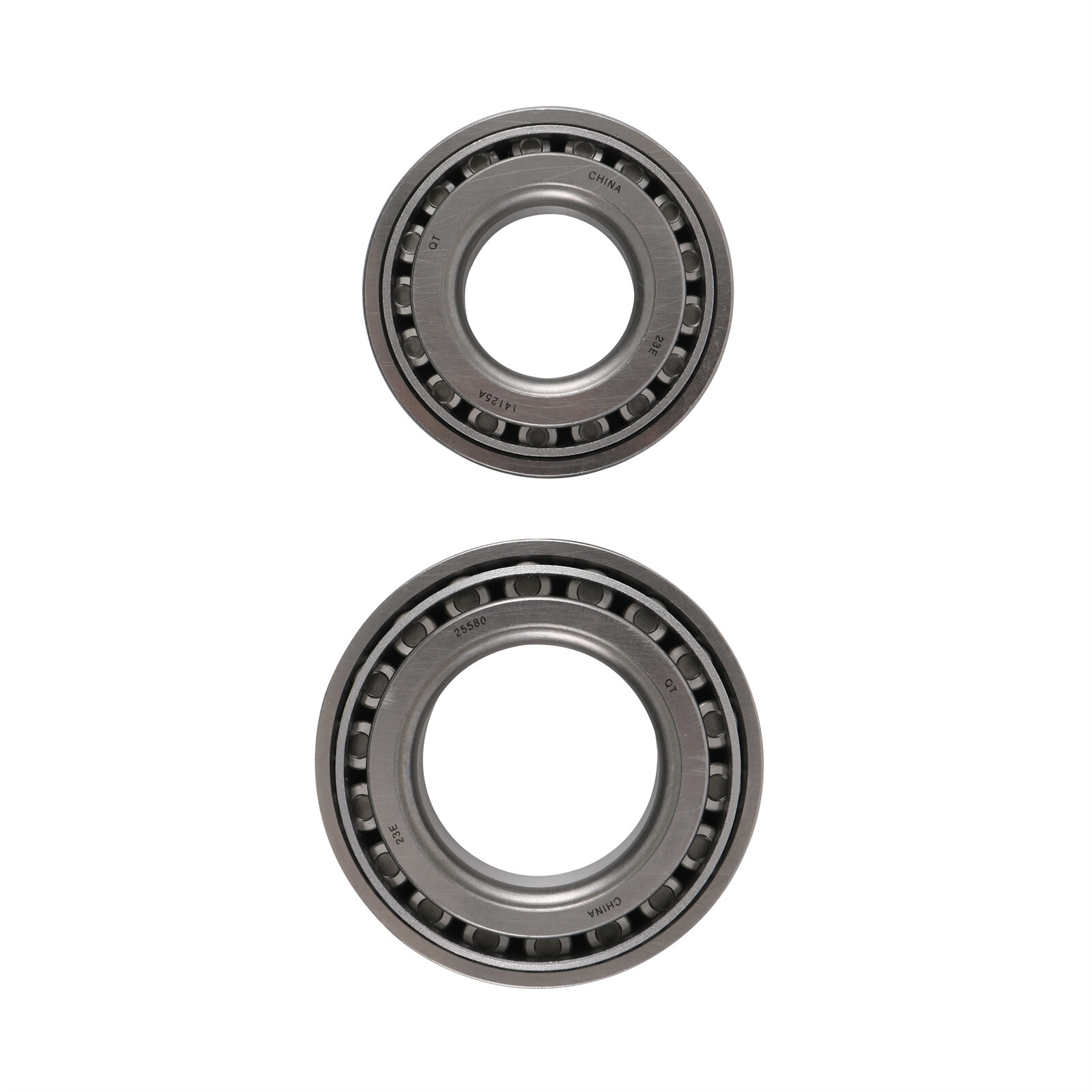For 5200-7000 Lb Trailer Kit Bearing Hub Wheel W/Double Lip Grease Seals Set4