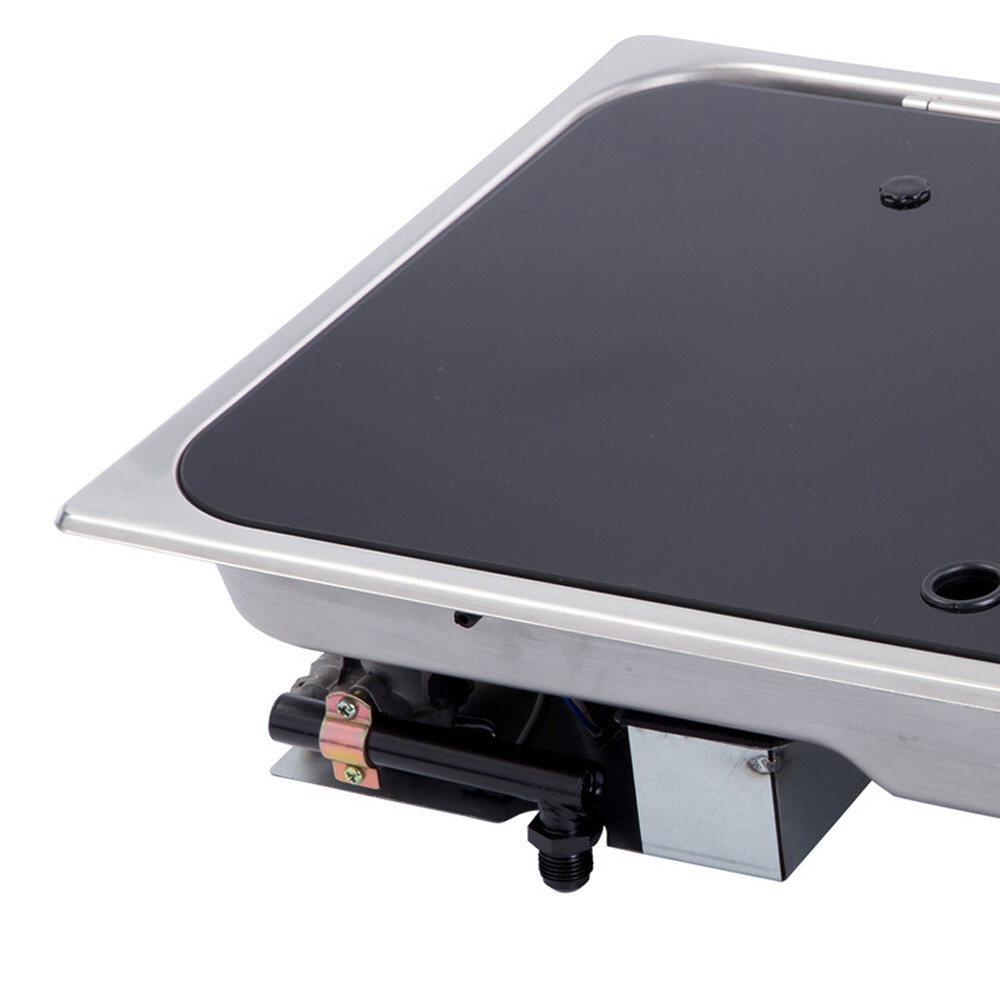 LPG 1 Burner Boat Caravan RV Camper Gas Stove Hob With Sink Combo Cooktop SS304
