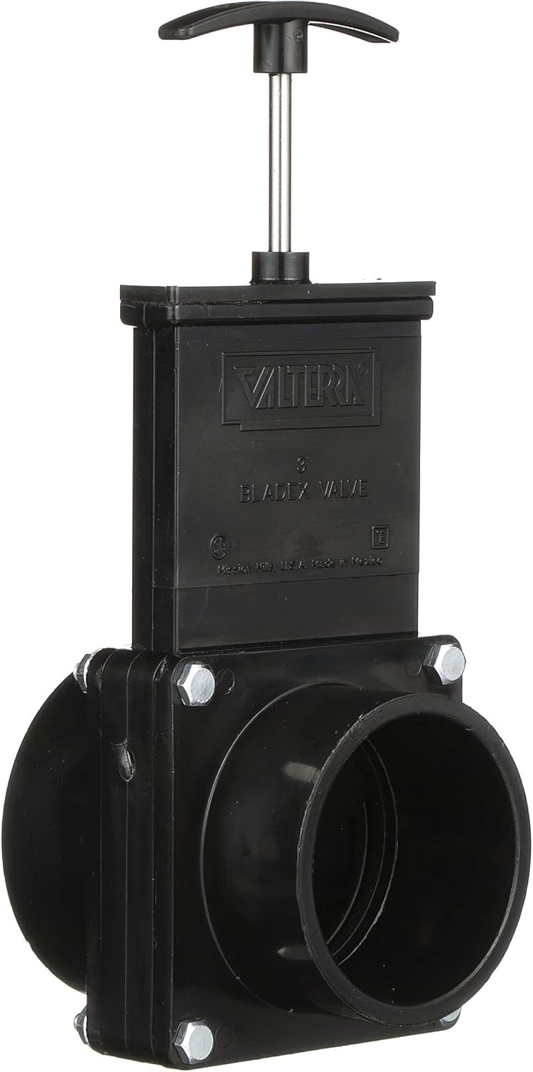 Corrosion Resistant ABS Gate Valve – Ideal for RVs, 3-Inch Connection