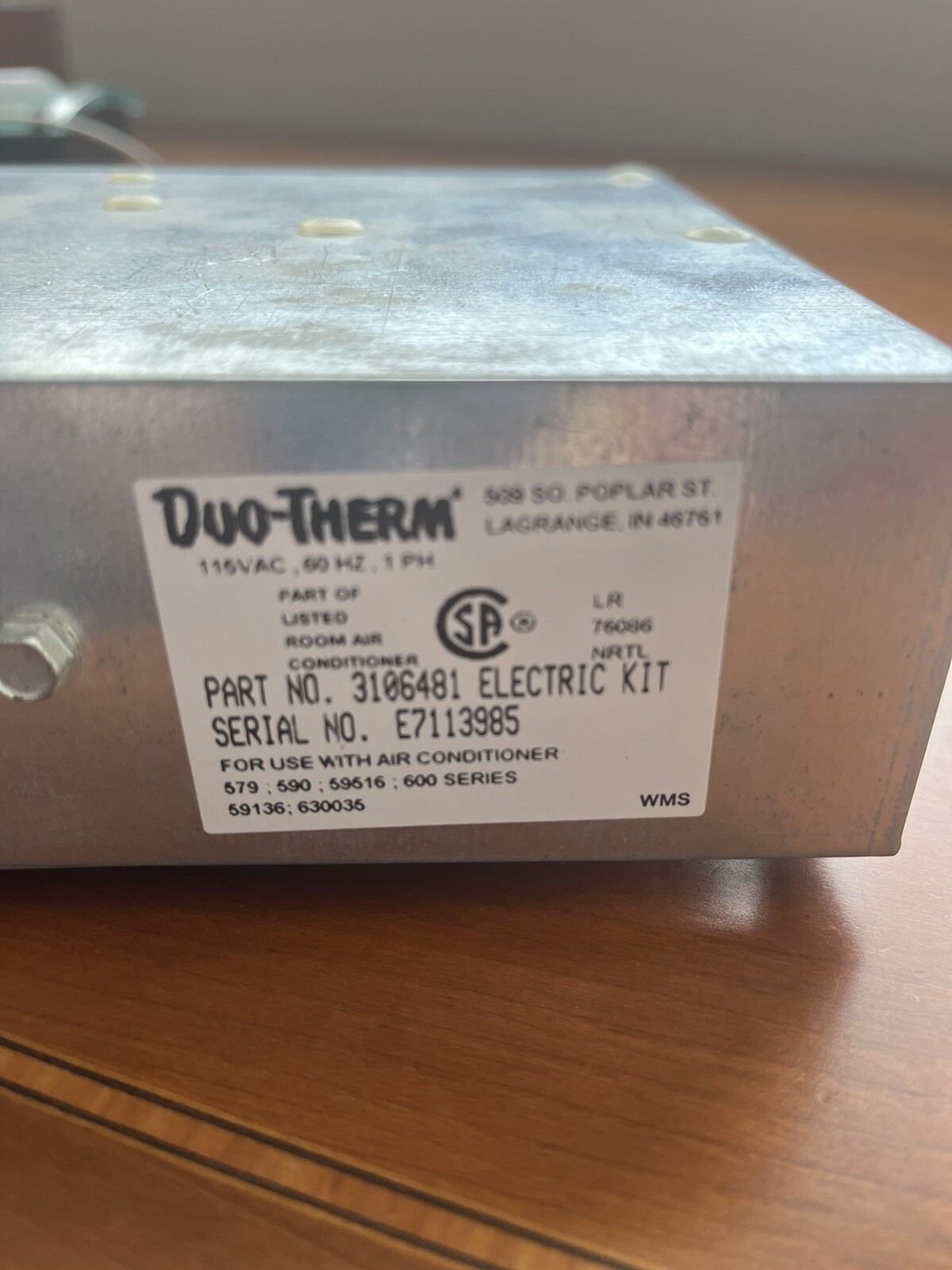 Dometic Duo-Therm 3106481 Electric Kit (4-button thermostat control)