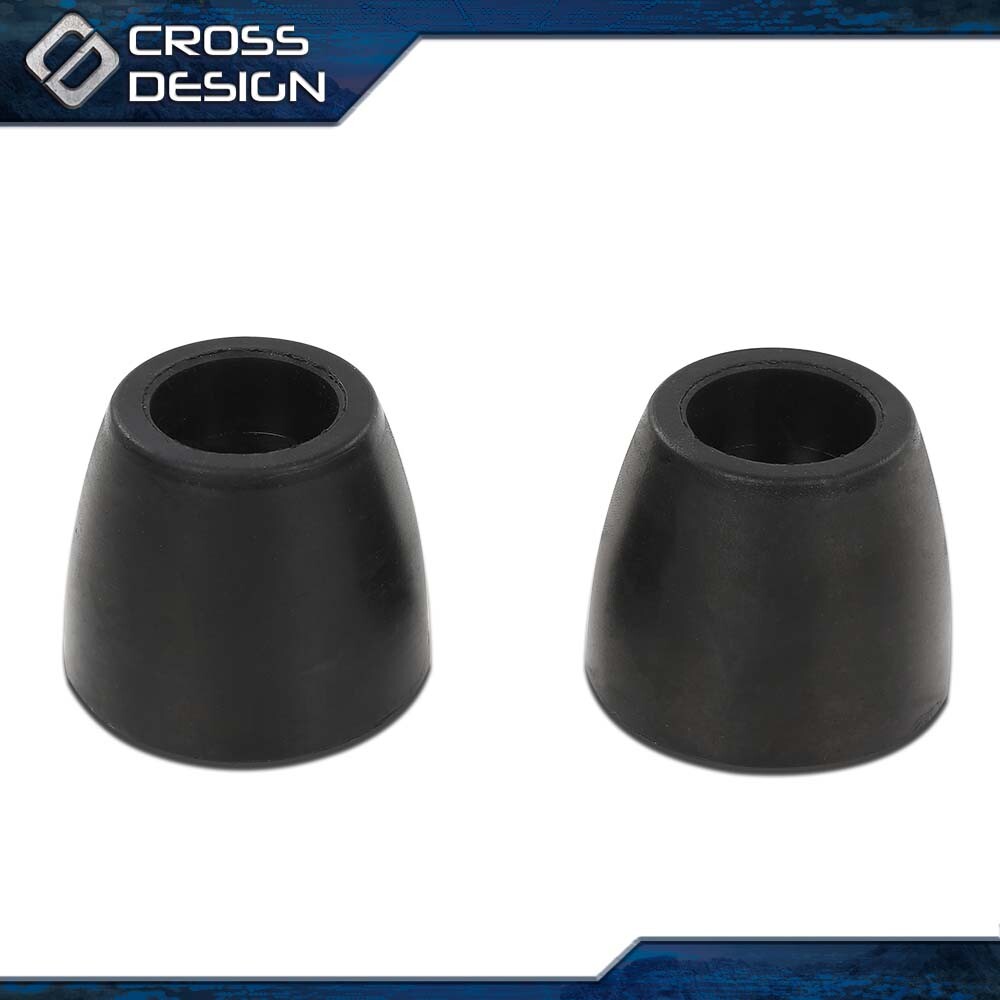 2″ Door Rubber Bumpers Stop Cone Replacement Ramp Fit For Cargo RV Trailer Truck