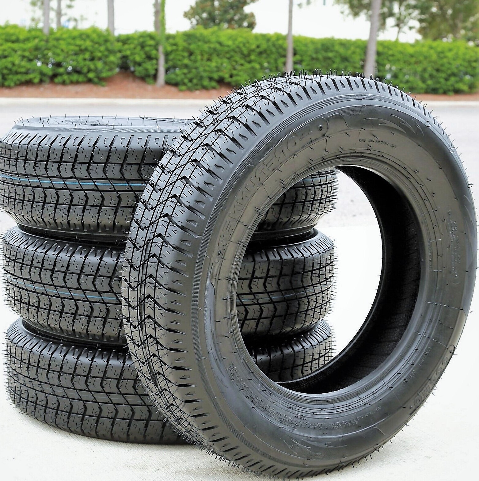 4 Tires ST 225/75D15 Forerunner QH500 Trailer Load D 8 Ply