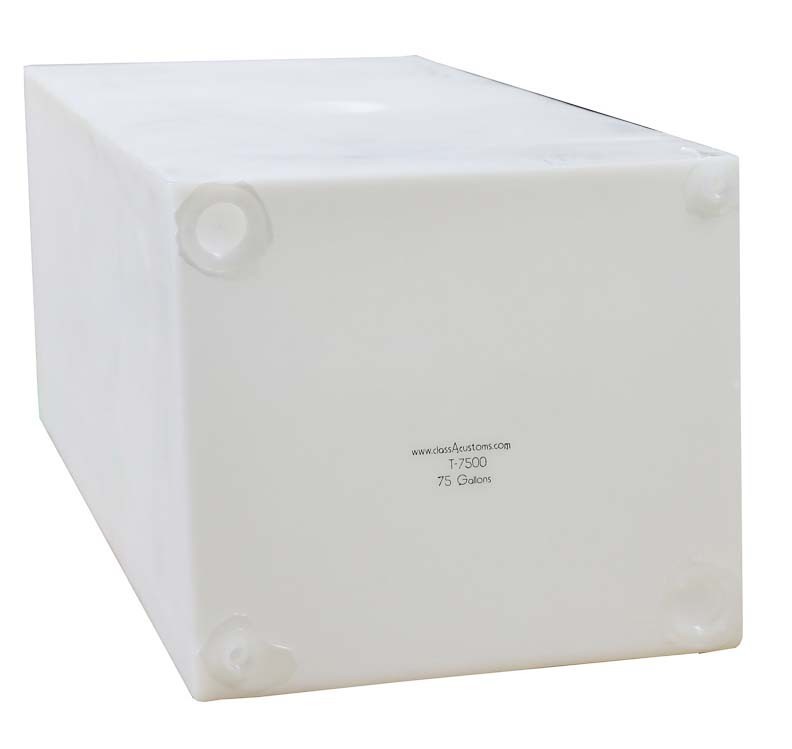75 Gallon Fresh / Gray Water Holding Tank storage food shower wash dish T-7500
