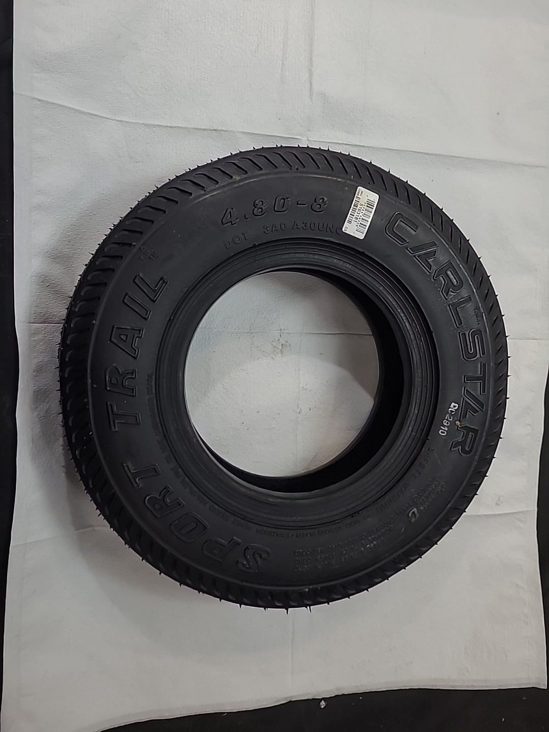 Carlstar 5193181 Sport Trail 4.80x-8 Trailer Tire