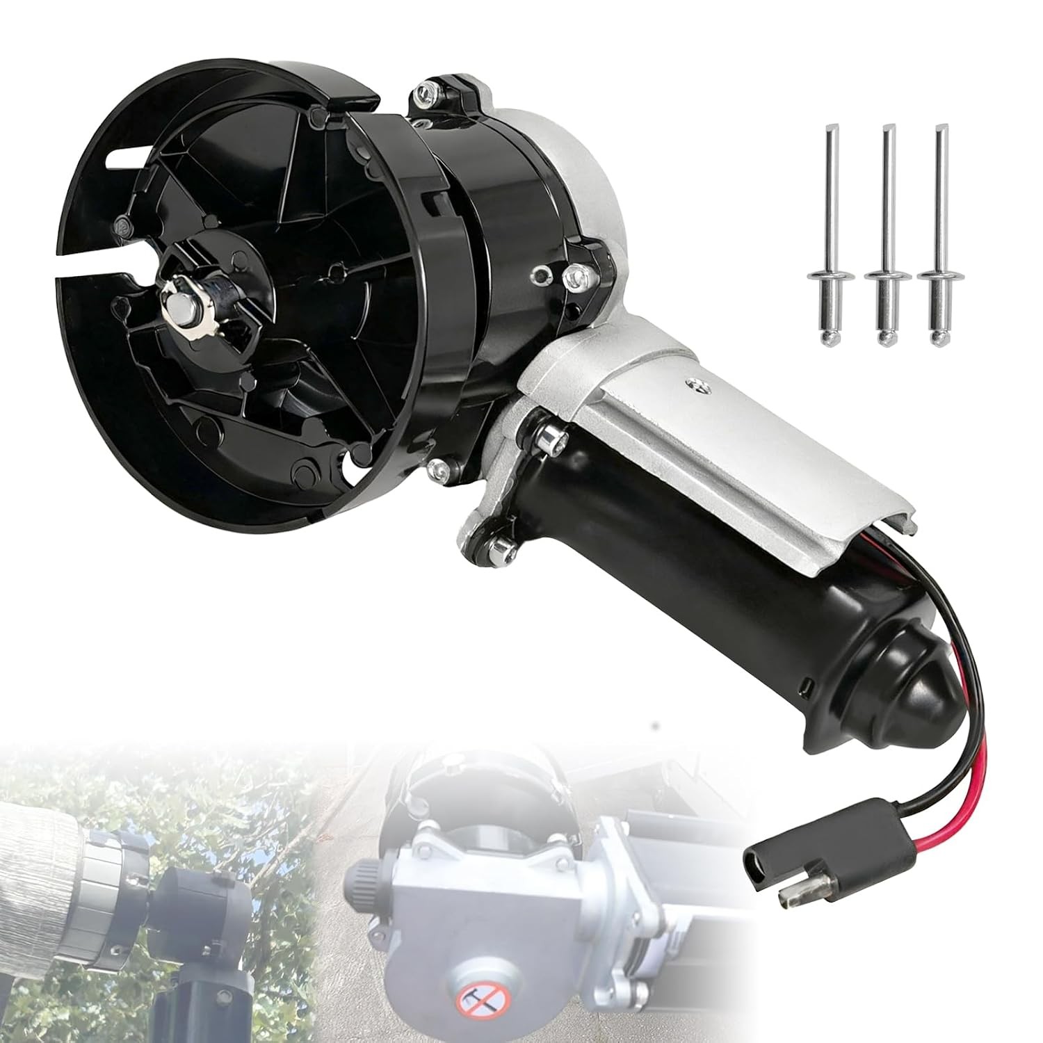 3317084.000U RV Awning Motor Drive Kit Black For Dometic 9200 Series Awnings US