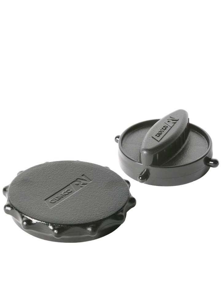 CAMCO 39753 RV CAMPER MOTORHOME RHINOFLEX SEWER HOSE STORAGE CAPS