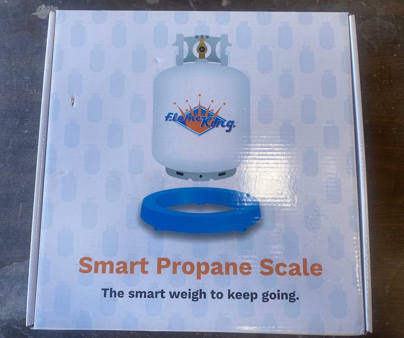 Flame King Smart Propane Scale – #06-9694 / YSNPS1 – 12 x 12 x 2.5 inches