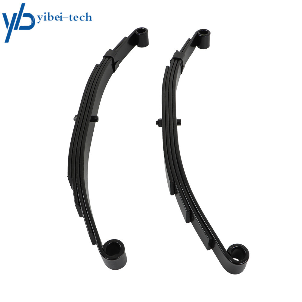 Set 2 Trailer Leaf Spring 4 Leaf Double Eye 2500 lbs Cap Per For 5000 lbs Axle