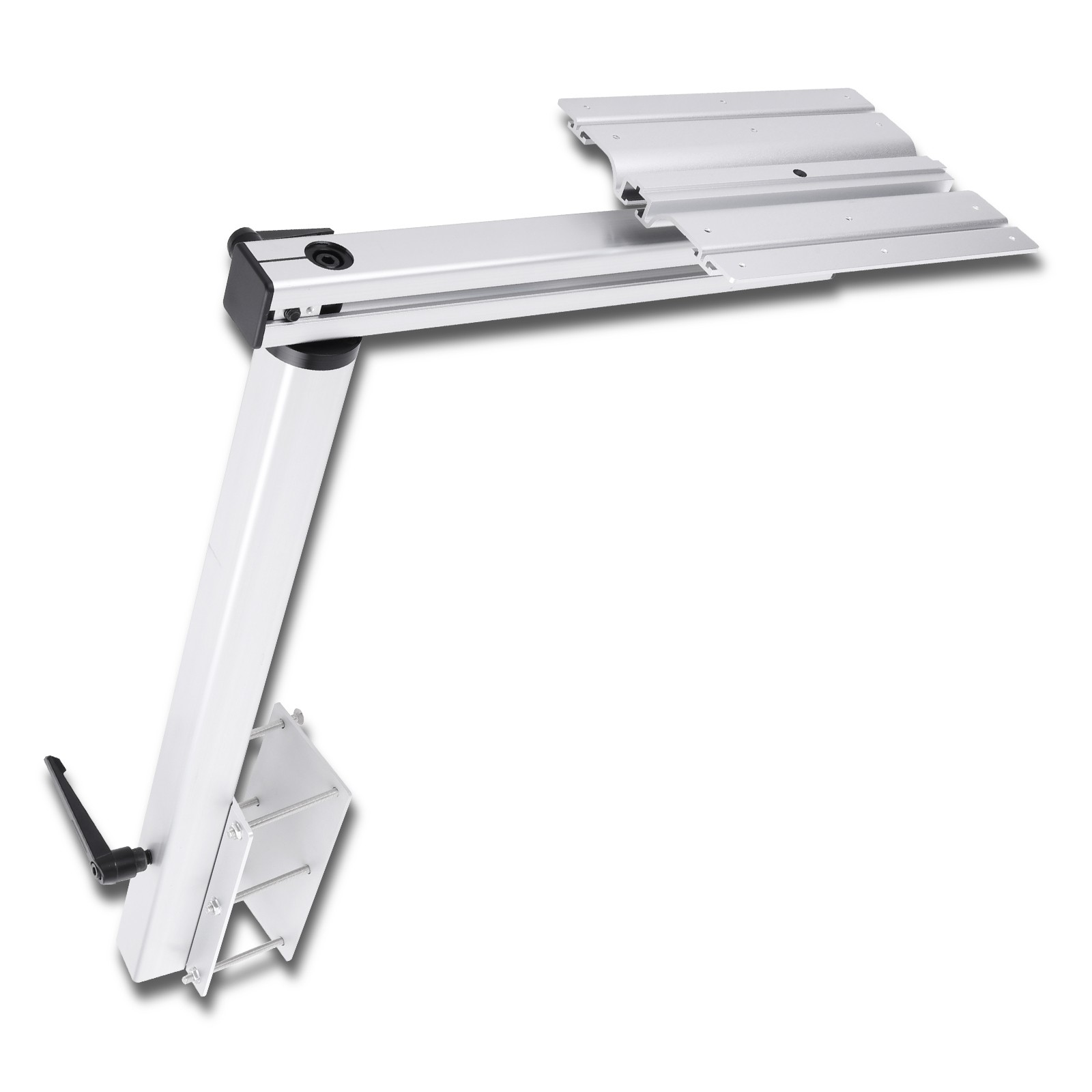 Adjustable Swivel Mount Table Leg for Marine Boat RV Yacht 360° Rotation