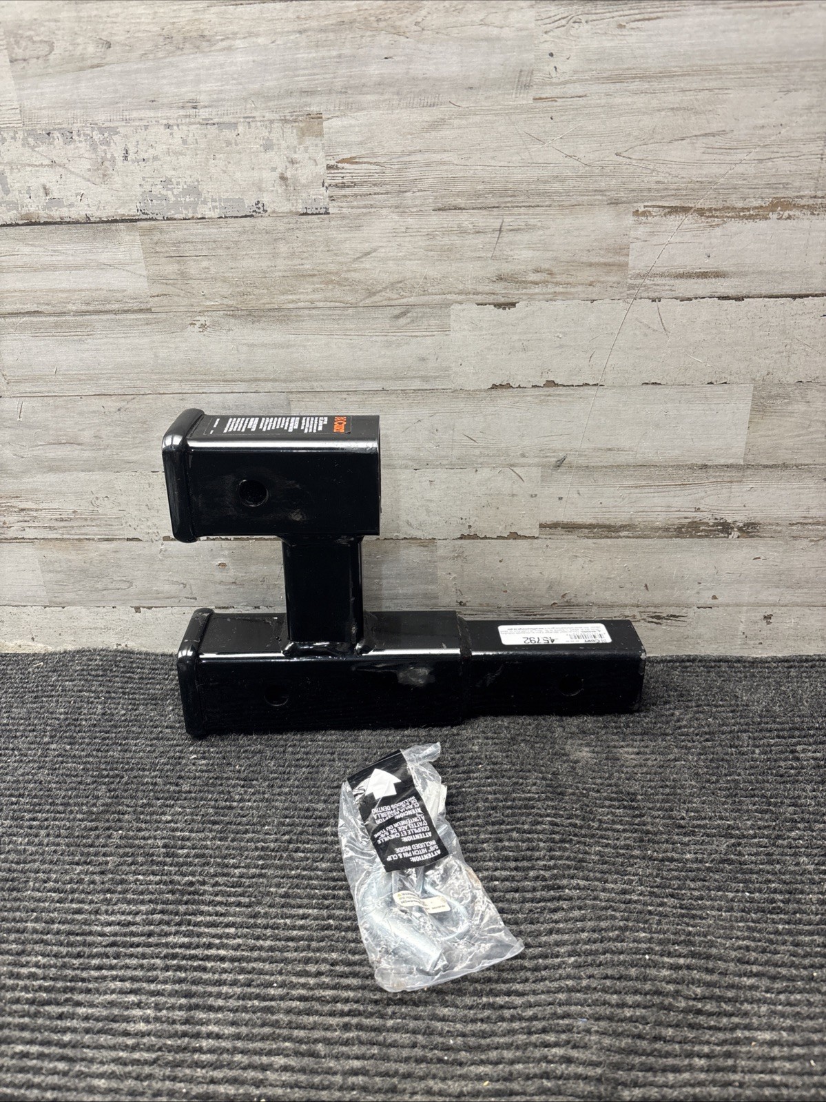 CURT Dual Receiver Trailer Hitch Ball Mount 2 Inch 3500 Pounds 45792
