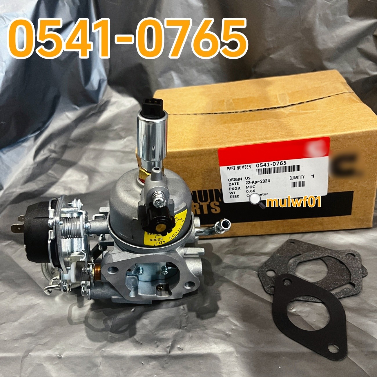 Carburetor 0541-0765 For Onan HGJHGJAA HGJAB Gold generator 541-0765 Carb New