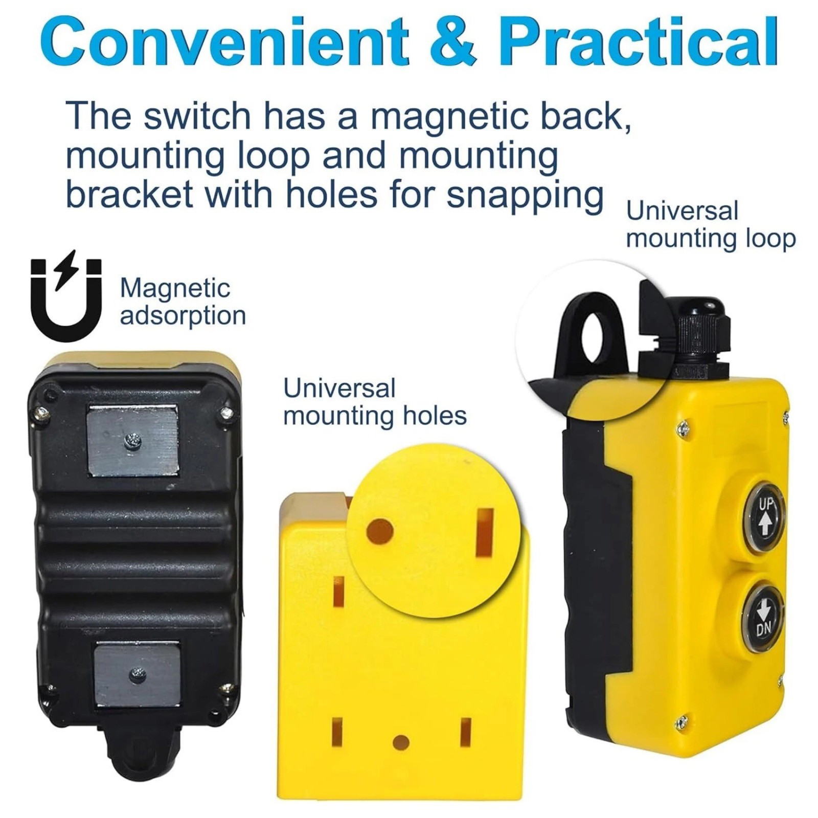 Hydraulic Dump Remote Control Switch 12V DC for Trailer Lift Gate Tipper System
