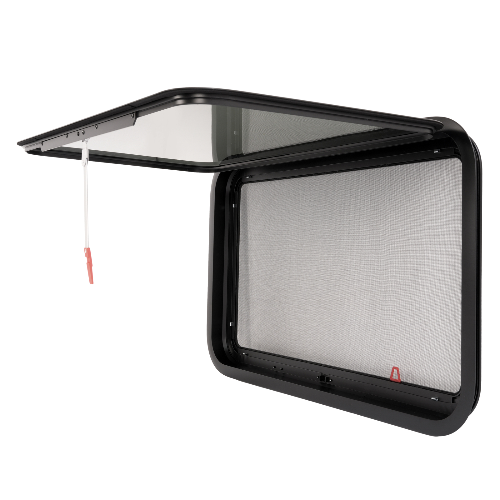 36″ W x 22″ H RV Exit Window For Camper Emergency Push Out Window Tempered Glass