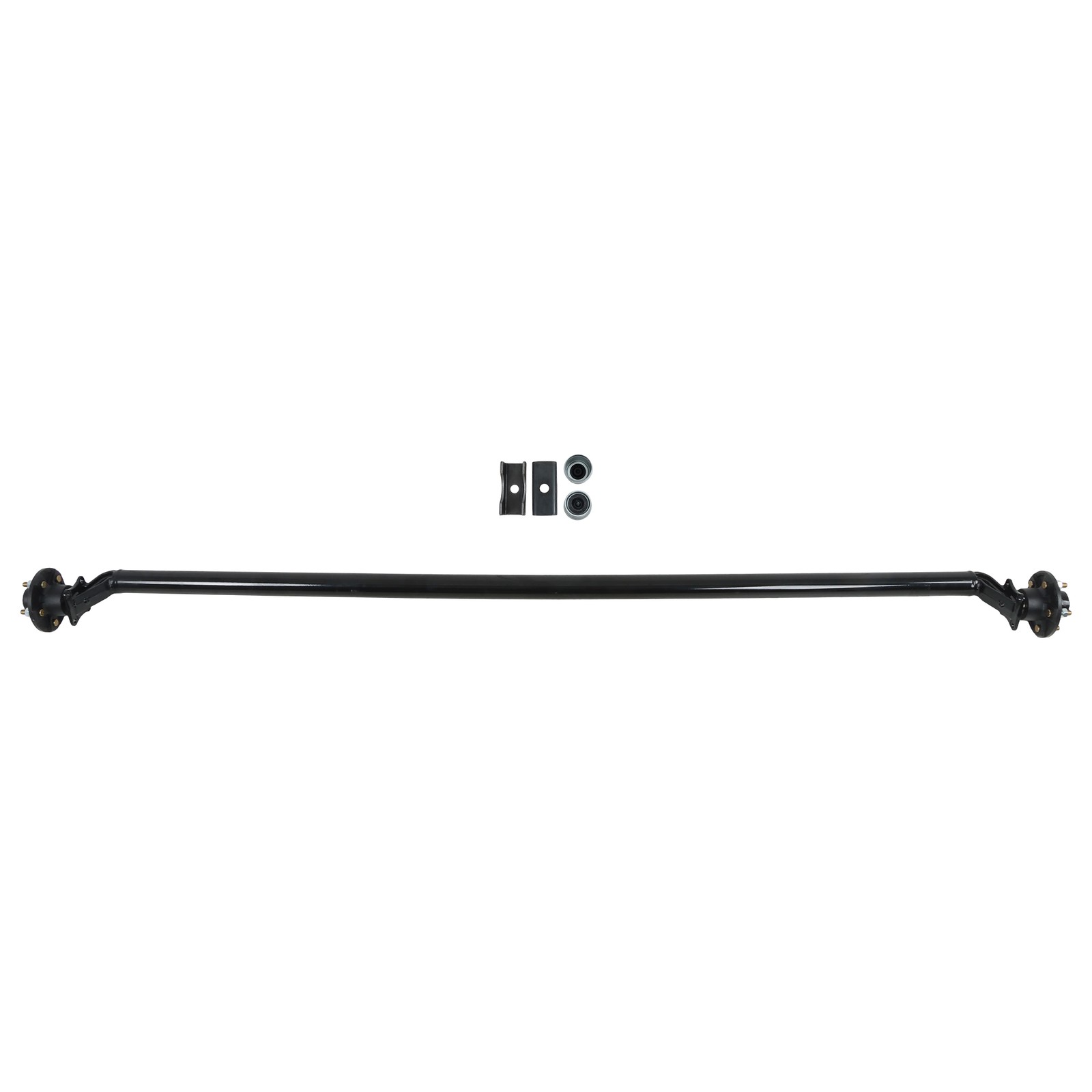 4″ Drop 3.5k TK Trailer Axle 5×4.5 Bolt Pattern 73”/85”/89”/95” Hubface