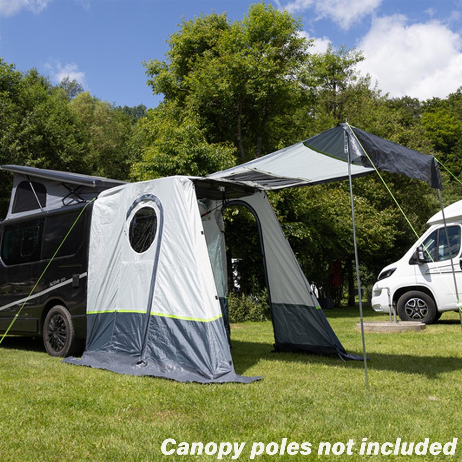 REIMO TRAPEZ TAILGATE TENT FOR TRAFIC TRANSIT CUSTOM VIVARO CAMPERVAN AWNING