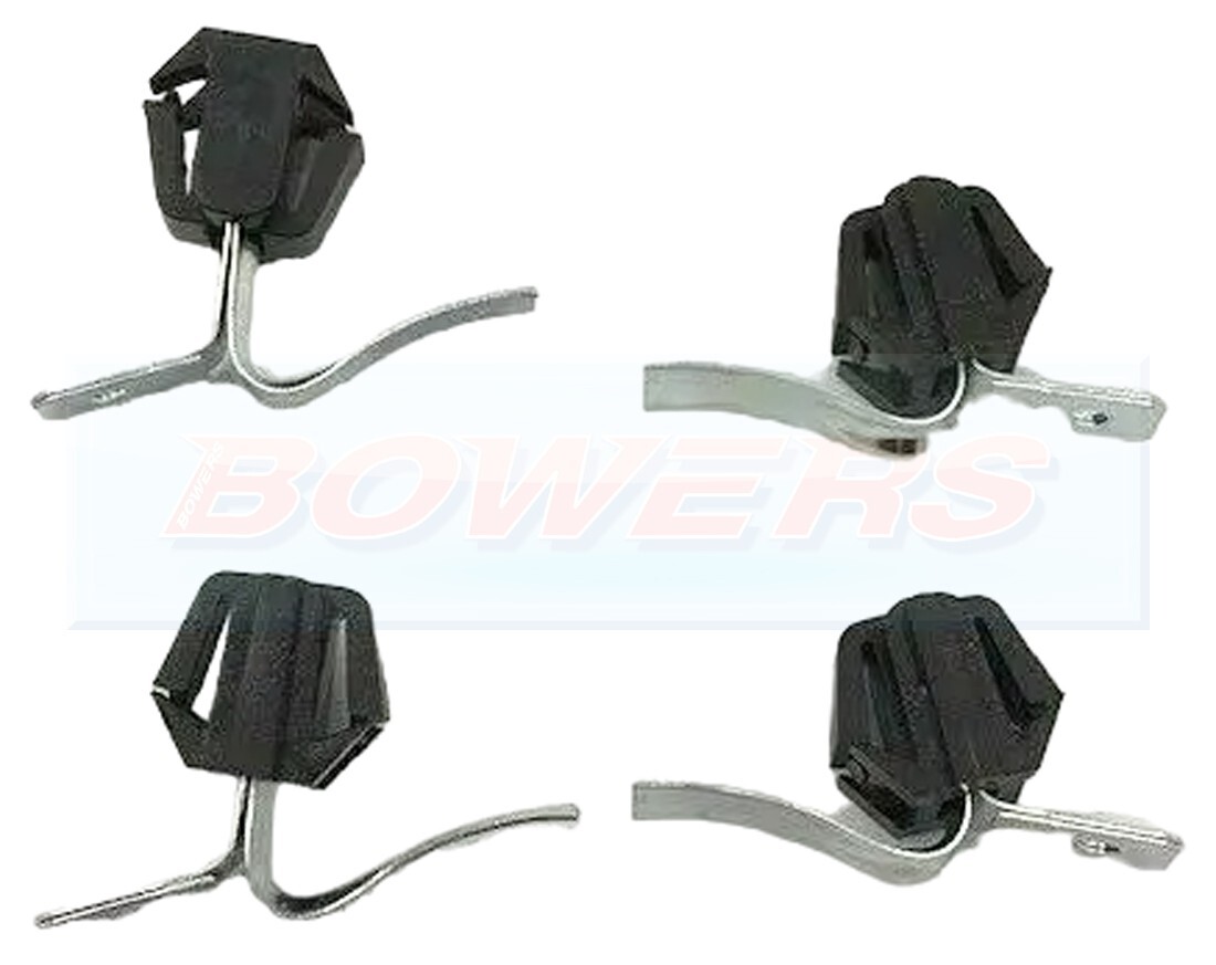 Set of 4x Jokon Rear Tail Light Lamp Black Bulb Clips Caravan Motorhome