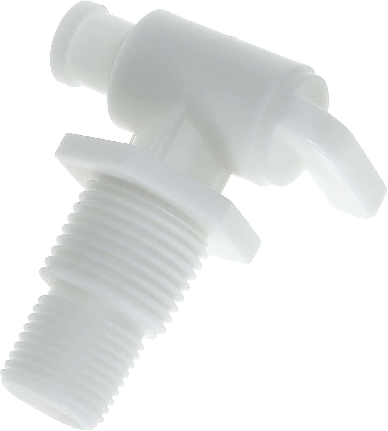 Drain Valve 3/8″ & 1/2″ NPT Dual Threaded Drain Cock for RV Camper & Trailer