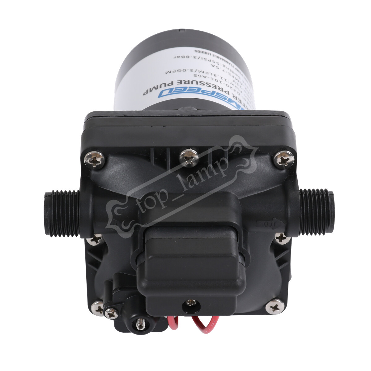 12V Water Pump For GPM 3.0 RV Revolution 55 PSI 4008-101-A65 With Strainer