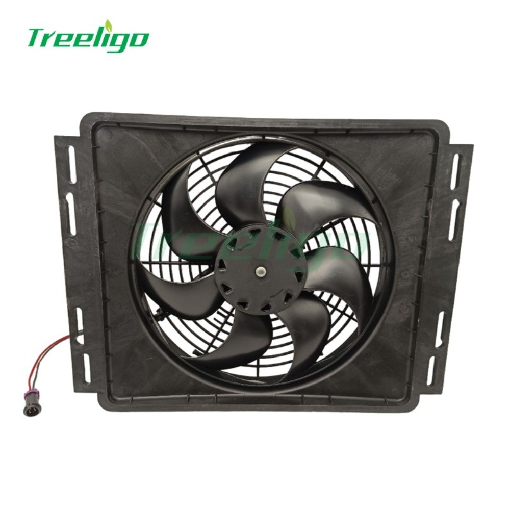 Treeligo 12V Electric Underdash Cooling Energy Saving Air Conditioner Auto A/C