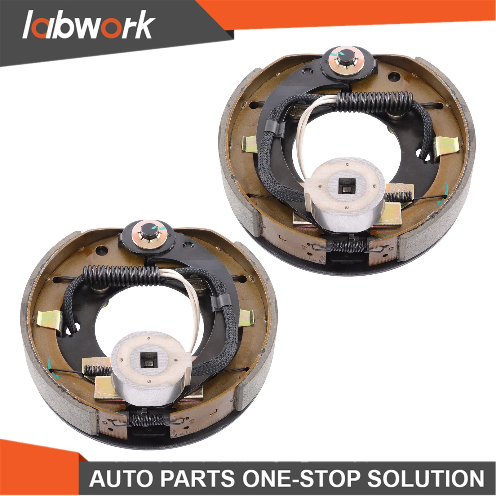 Labwork 7″ X 1-1/4″ Trailer Electric Brake Assembly For 2,000-2,500 lbs axles