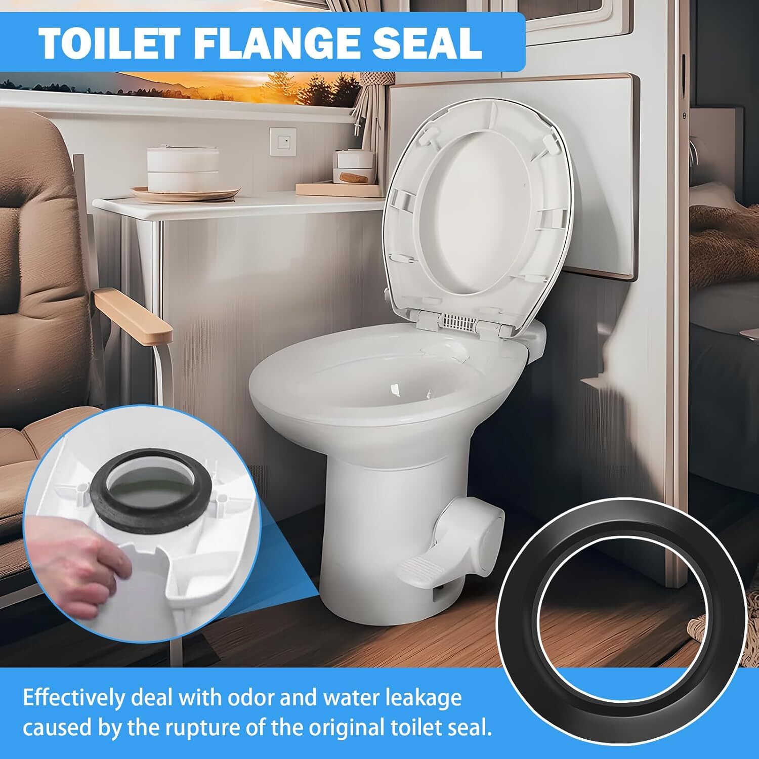 Upgraded Thetford Aqua Magic V Toilet Water Valve Replacement For RV Part# 31705